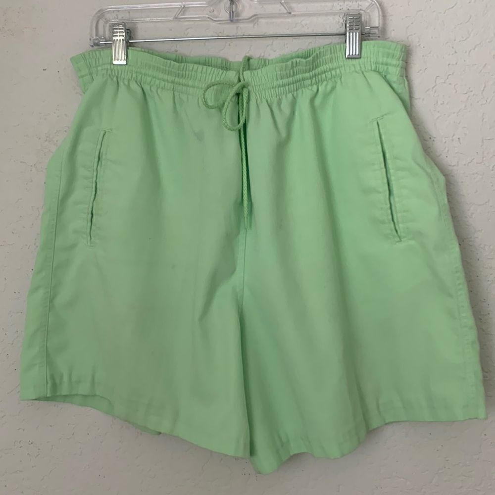 Paradise Bay Misses Green Shorts Size M